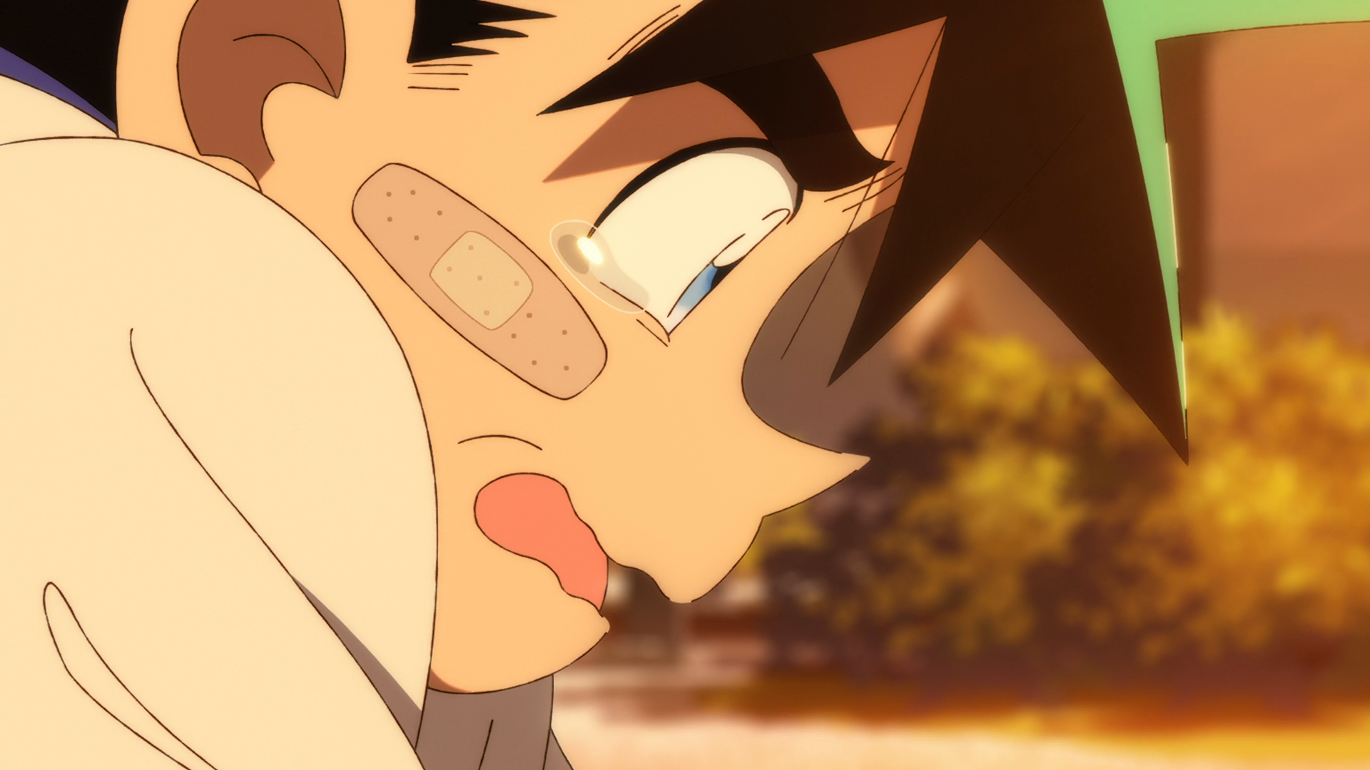 Yaiba chorando