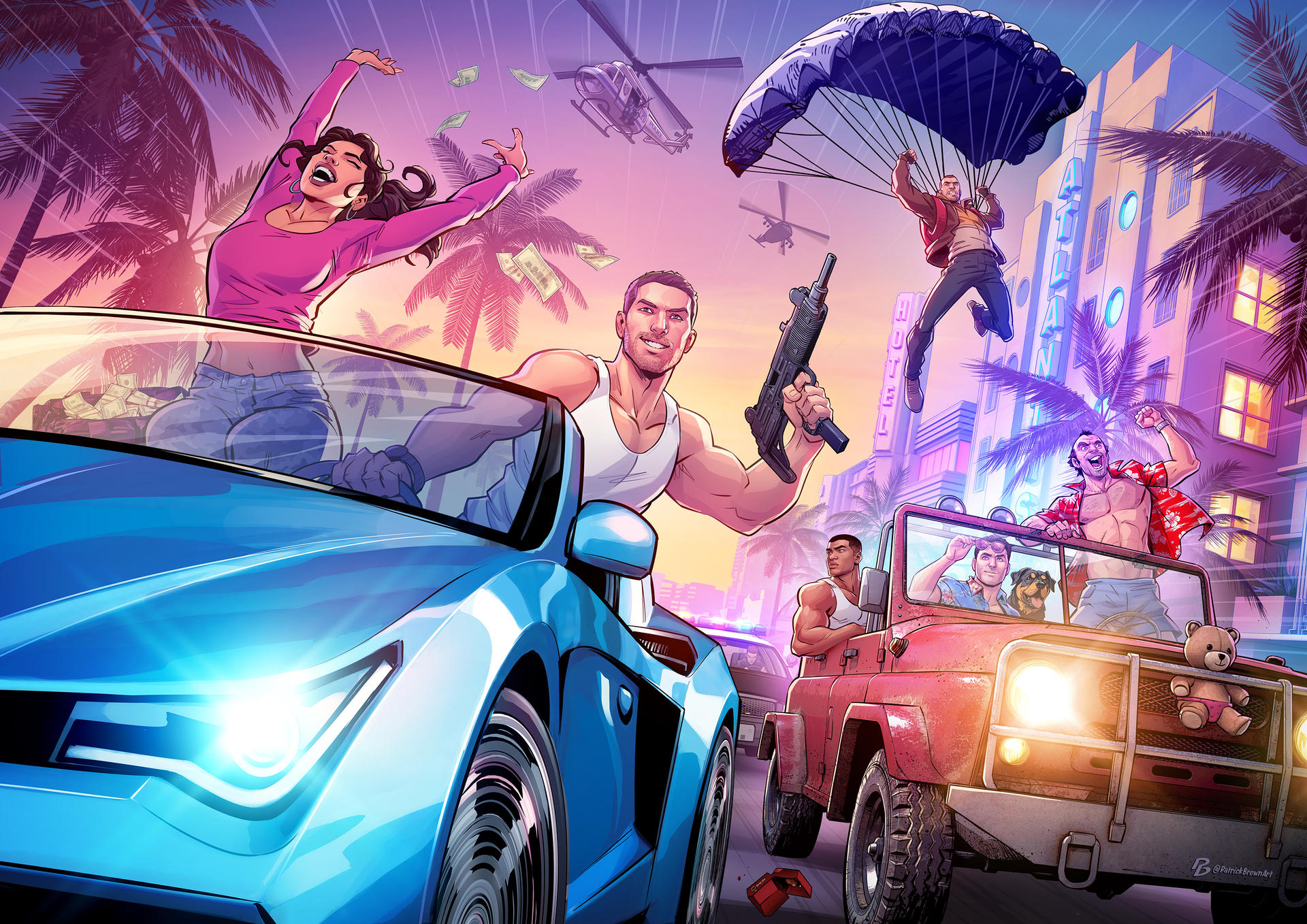 Grand Theft Auto VI - Trilogy Tribute by PatrickBrown on DeviantArt